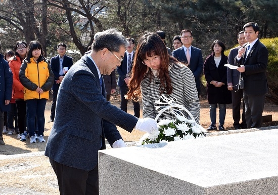 이재정 경기교육감, 화성 제암초 학생들과 역사 소통