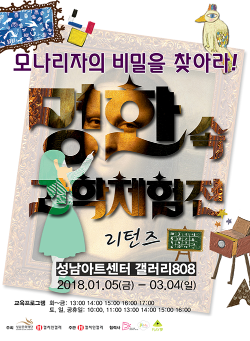 명화속 과학체험전 리턴즈, 모나리자의 비밀을 찾아라!