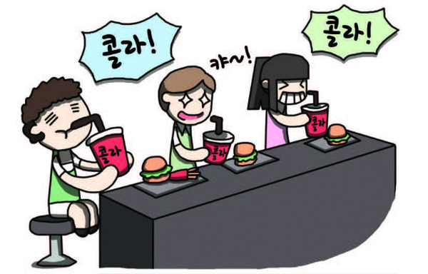 우리 아이 건강 해치는 탄산음료 NO! 건강음료 OK!