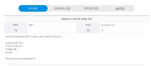 [2020 영재학교] 광주과학고 경쟁률, 전국 ‘13.89대 1’ 지역 ‘6.07대 1’로 마감