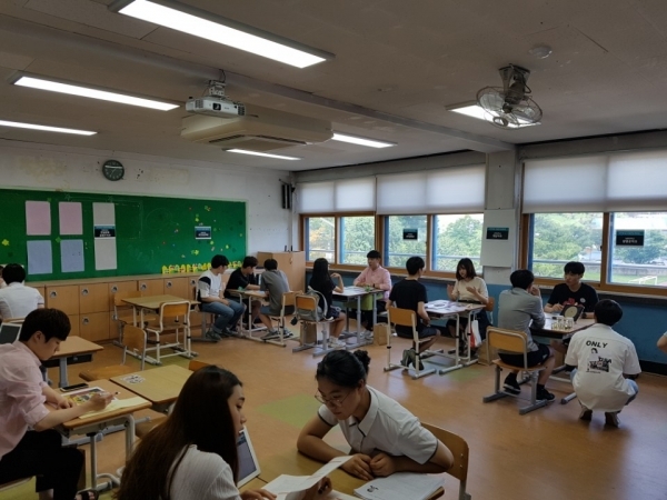 서울 강남구 소재 18개 고교 중 13개교가 대학진학률 50% 미만!