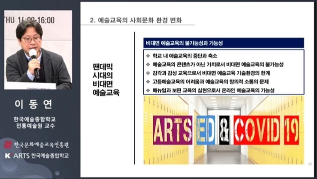 “예술교육 위한 온라인 플랫폼 부재… 새로운 환경 구축해야”