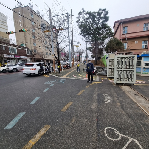 인천남부교육지원청, 어린이 보호구역·학생 통학로 교통안전 점검