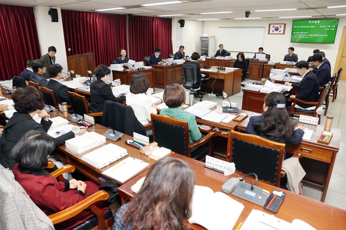 충북도의회 교육위, 단재교육연수원 등 6개 직속기관 행정사무감사
